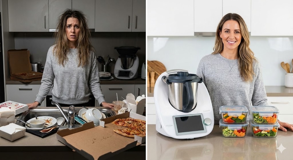 Thermomix Keto Antes e Depois - Organização e Praticidade